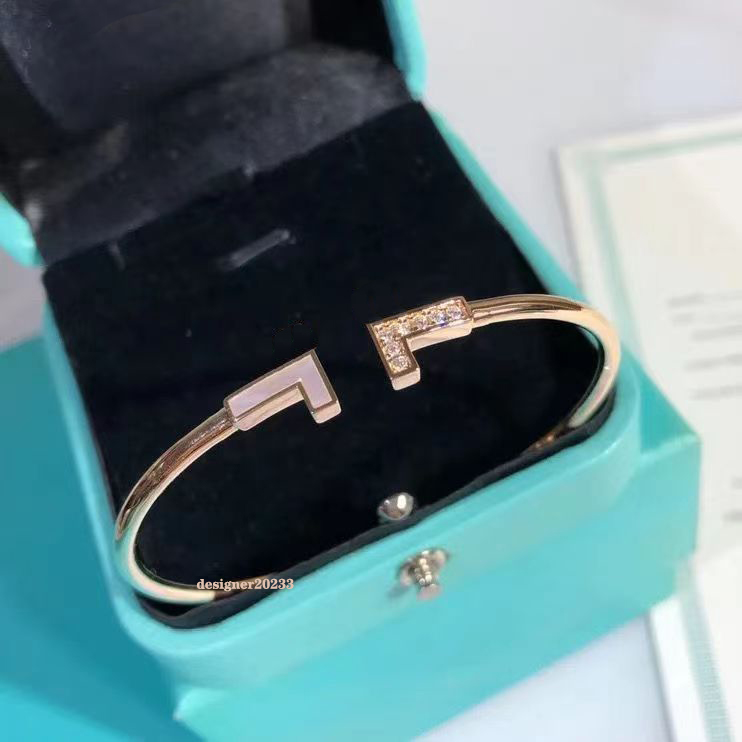 Bracelet designer bracelet 12A high quality diamonds bracelets for women luxury bracelets three circles alphabet valentine gift women bracelet 13 style very nice