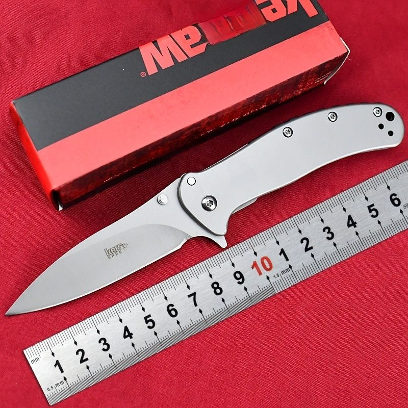 Best-selling 1730SS Pocket Folding Knife for Everyday Carry, Featuring 410 Stainless Steel Handle Outdoor Hiking Camping Tools