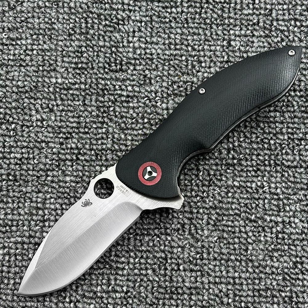 C187 G10 handle folding for outdoor camping, wilderness survival, high hardness pocket tool knife