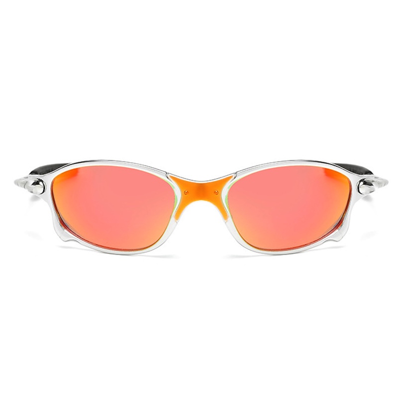 Brand Sports Sunglasses Metal Frame Bicycle Goggles Mens Outdoor Women Luxury Designer Sun Glasses Classic Riding Driving Travel Y2K Steampunk UV Prot