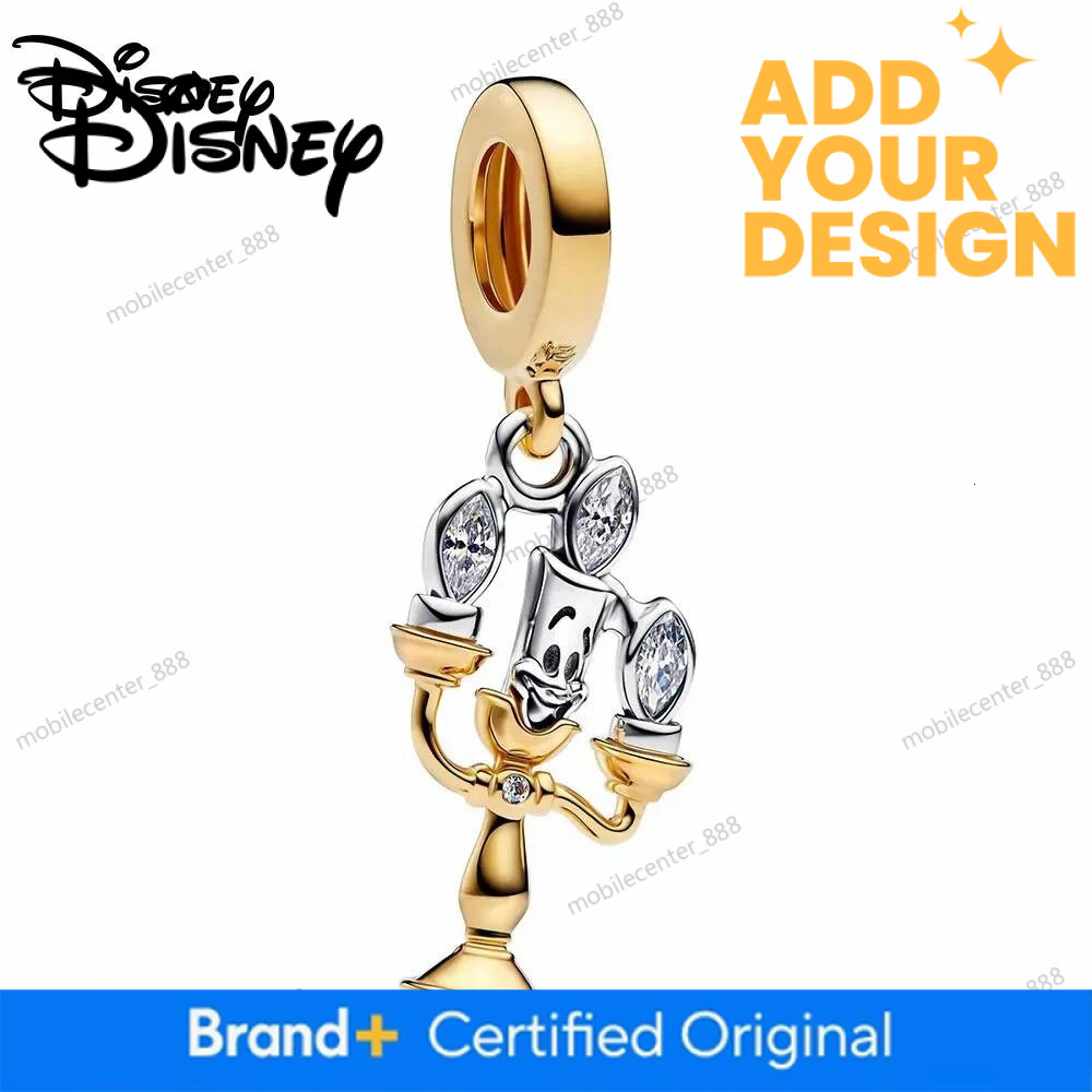 Designer Disney Jewelry 925 Silver Disney Pendant Mickey Winnie Cute Series Charms Beads Fit Bracelet Necklace Women DIY Festival Luxury Jewelry Gifts - view 3