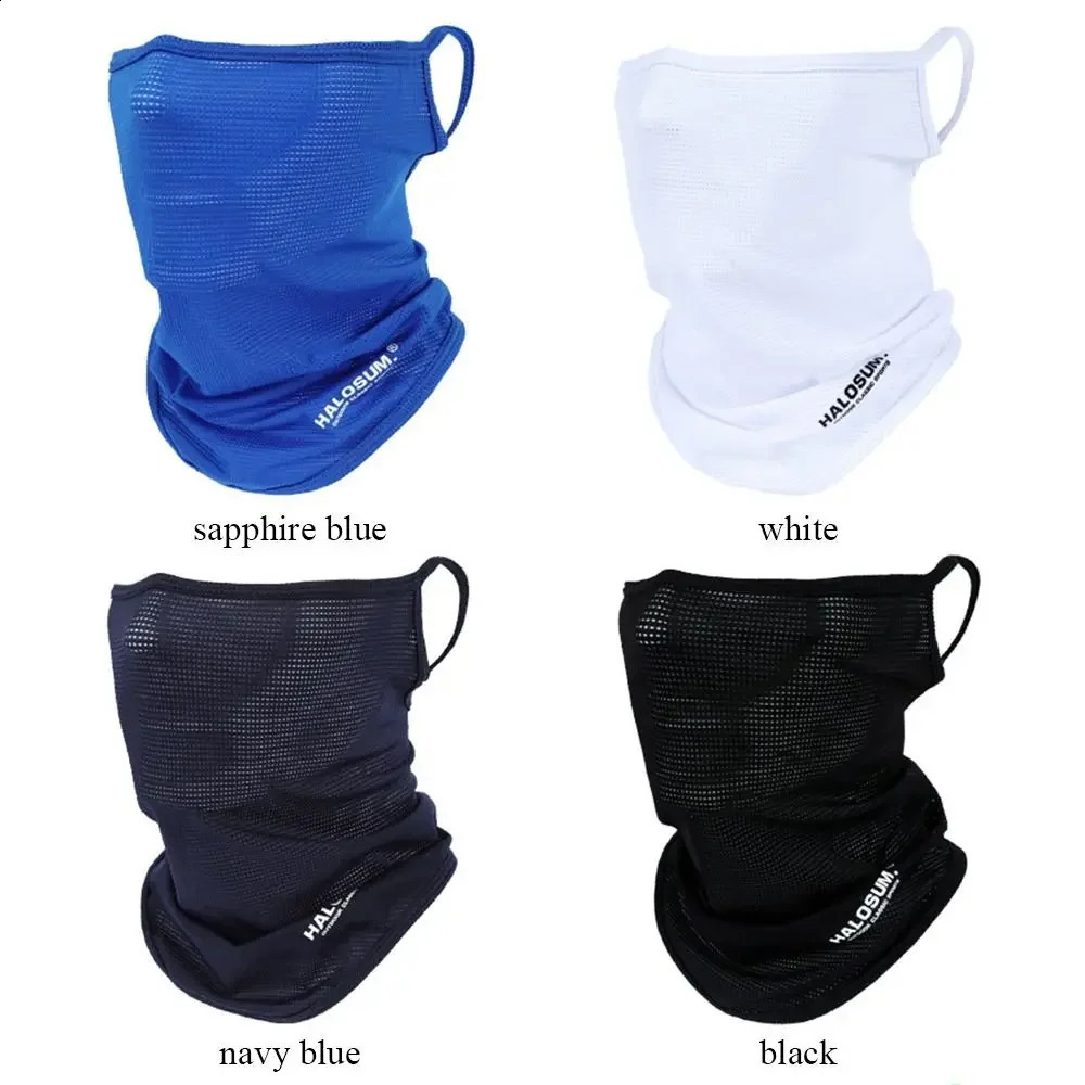 1Pc Summer Autumn Cozy Breathable Face Mask for Unisex Outdoor HikingCycling UV Sun Protection Cover Neck Gaiter Balaclava 260424 - view 3