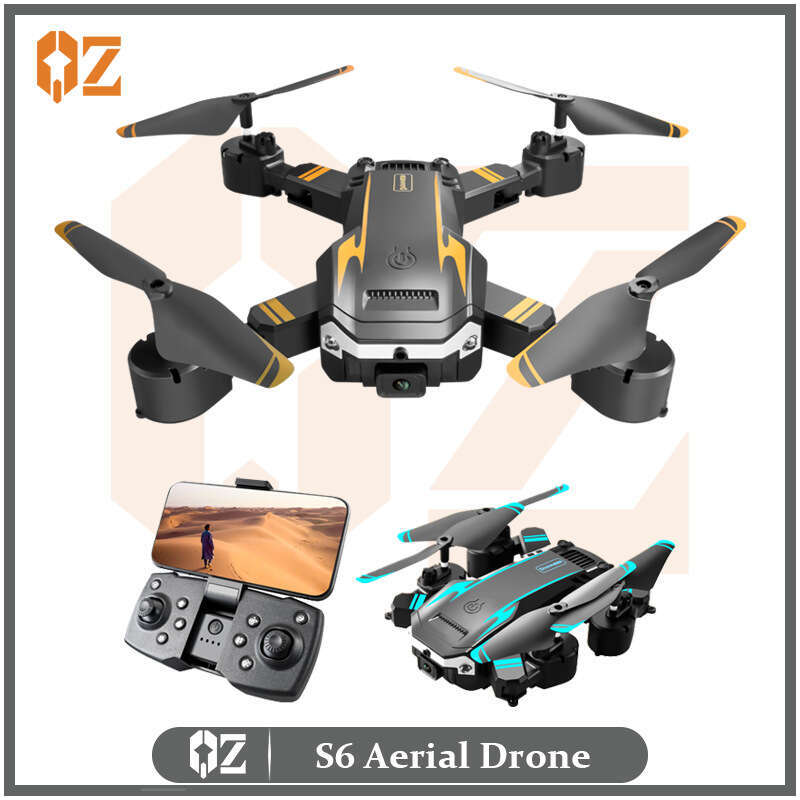 Hot Sale S6 Drone 8K HD Aerial Photography, Smart Obstacle Avoidance Foldable Quadcopter, G6 RC Drone Toy, High End WiFi FPV Optical Flow Positioning 