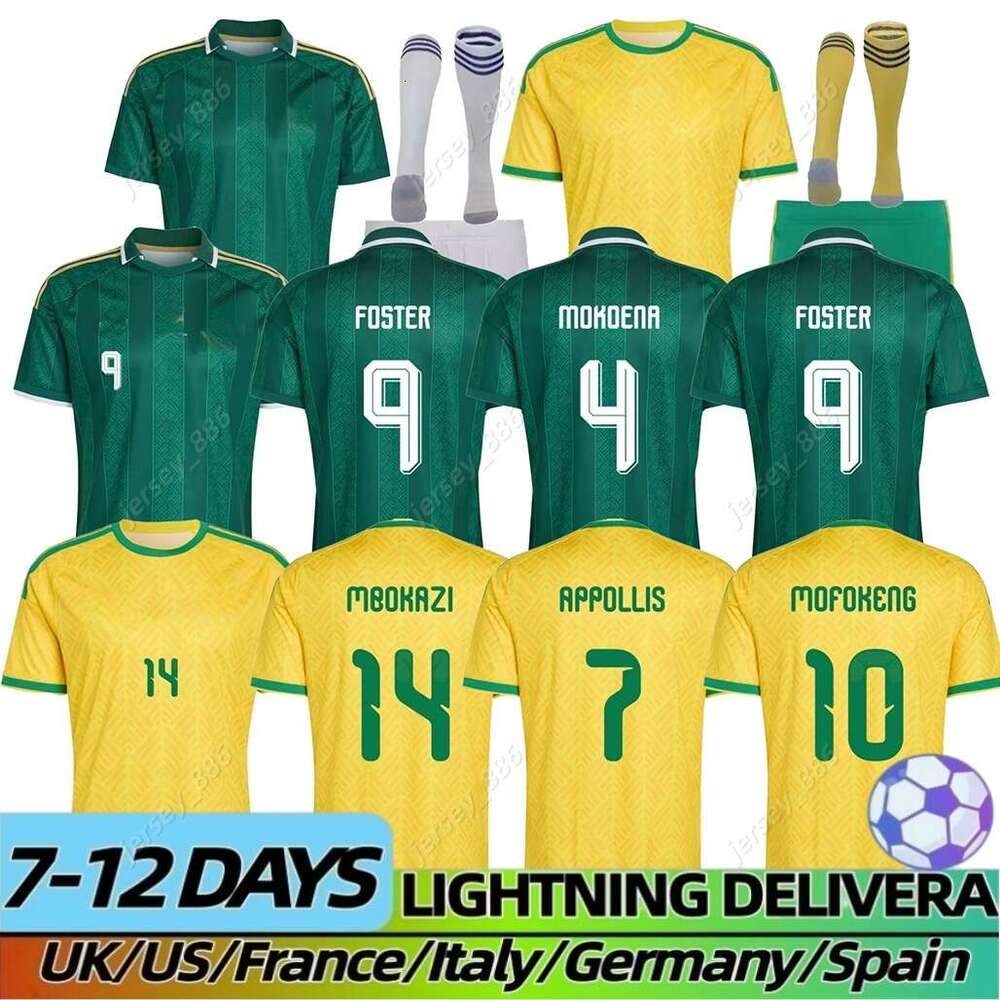 4XL South Africa 2026 WorldCup football shirt Soccer Jerseys 26 27 southafrica World cu Home away KIDS kit men kit football shirt kit set tops