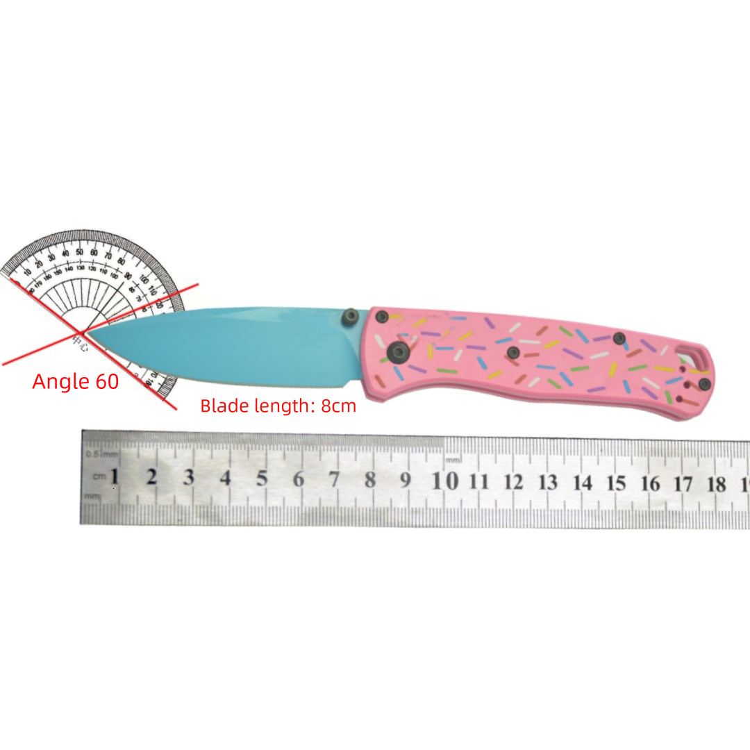 535 Donut Bearing Aluminium Alloy Handle Outdoor Convenient Camping Field Pocket EDC Fruit Knife