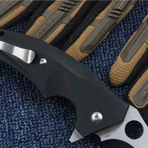 C196 Folding Knife S30V Blade G10 Handle Ball Bearing Tactical Pocket Utility Camping Outdoor Hunting Fishing Knife