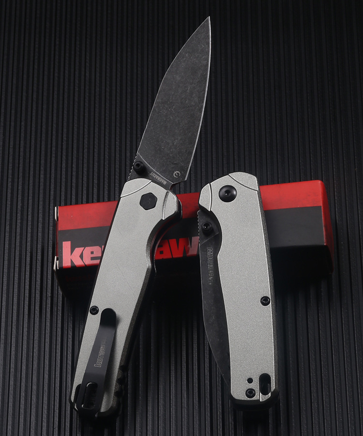 6105 Outdoor Self Defense Pocket Folding Knife Handle for Camping, Climbing, and Survival, Portable and Sharp