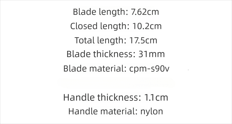 C69 Folding Knife Blade Nylon Fiber Handle High Hardness Sharp Outdoor Camping Portable Knife Practical Cutting Knife