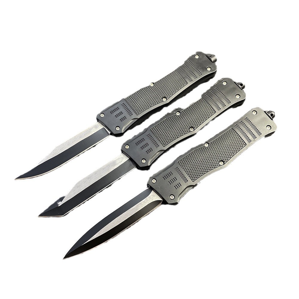 Portable Multifunctional Hunting Folding Knife 440C Blade Aluminum Alloy Handle Outdoor Camping Survival Knife Tools
