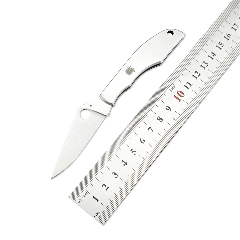 Outdoor High Hardness 420 Steel Wilderness Survival Folding Camping Portable EDC Fruit Knife
