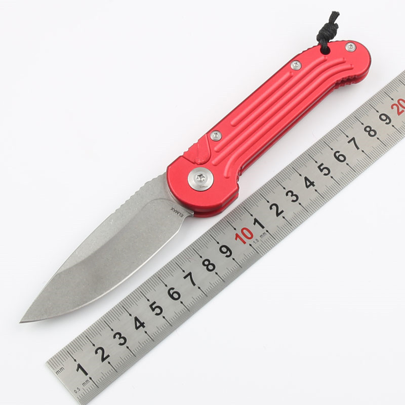 D2 Point Blade, Aluminum Handle, EDC Gear for Camping, Outdoor Activities and Daily Carry