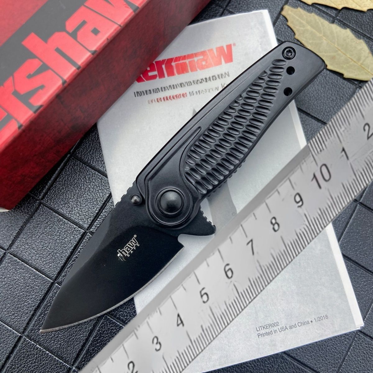 1313 Spoke Flipper Knife 2" Outdoor Tactical Camping Hiking Survival multi-purpose EDC folding Knife Men's gift