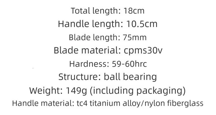 C123 Nylon Handle/Titanium Alloy Handle Folding High Hardness Outdoor Camping Wilderness Survival Tool Knife