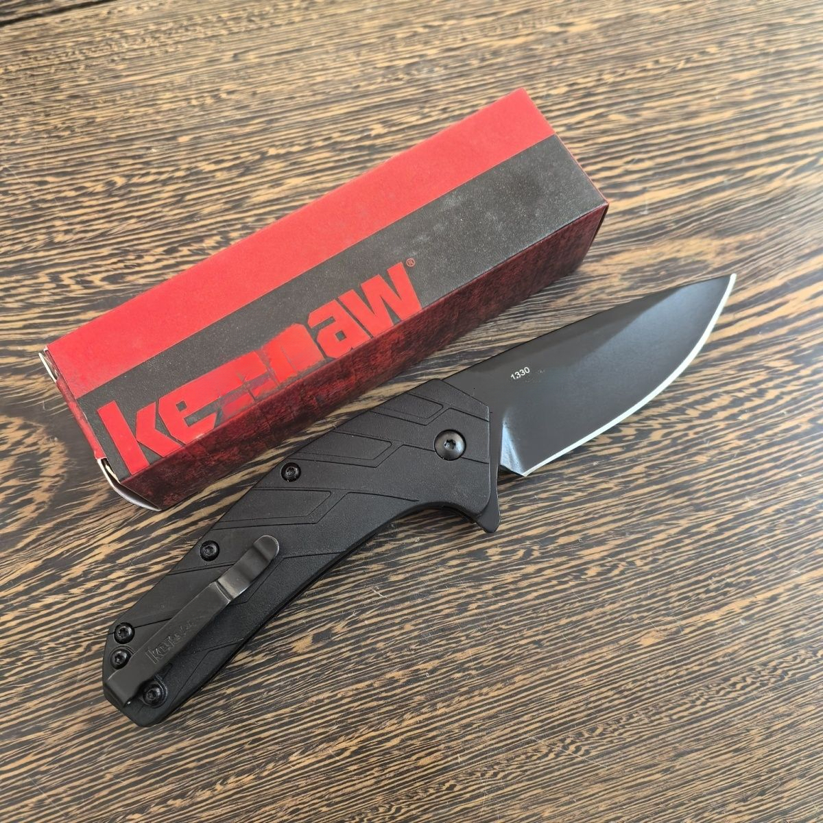 1330 high-hardness all-steel fruit with handle, camping pocket knife, portable self-defense folding knife