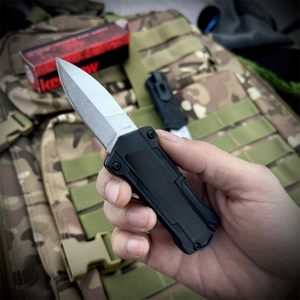 High Quality KS 1190 Multipurpose Folding Knife Portable Outdoor Adventure Pocket Knife Survival Camping Knife 8Cr13Mov Blade