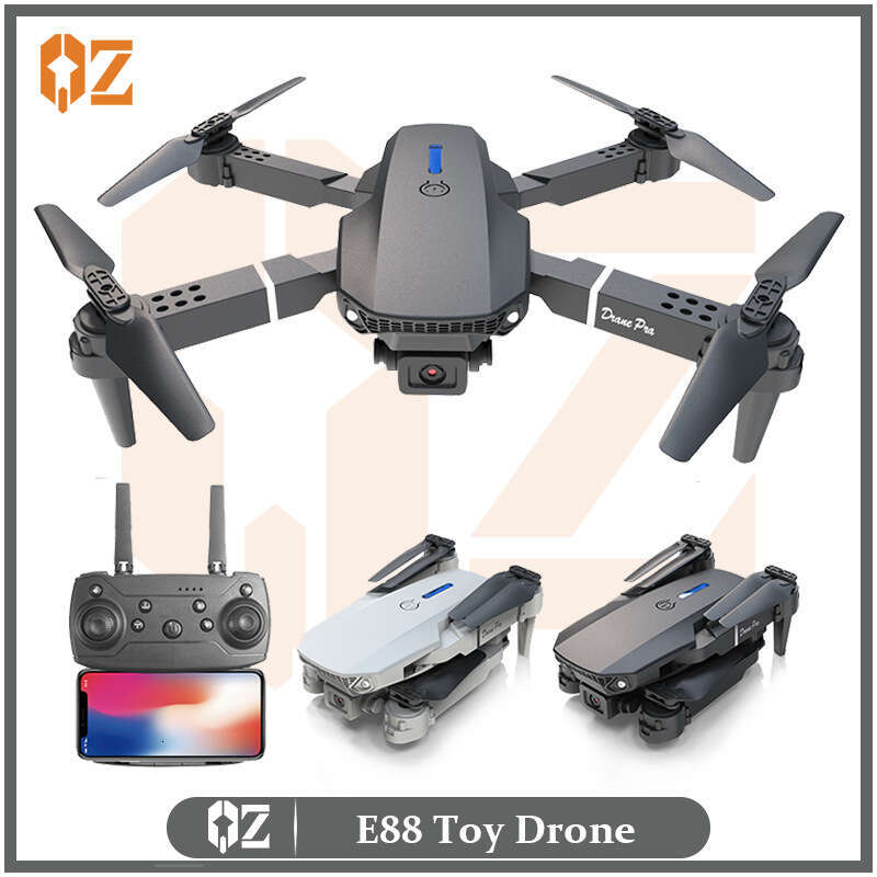 Foldable E88pro RC Drone, HD Aerial Photography Quadcopter, Altitude Hold, Long Endurance, Portable Beginner Aircraft, Kids Outdoor Remote Control Toy