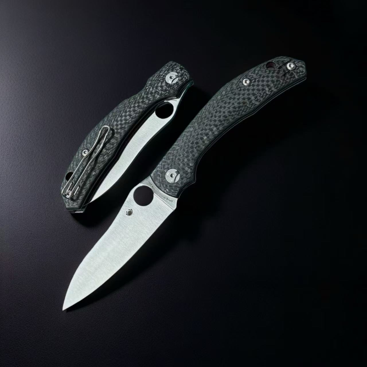 C241 Blade Carbon Fiber Handle EDC Pocket Folding Knife Utility Outdoor Camping Hunting Survival Fold Knife