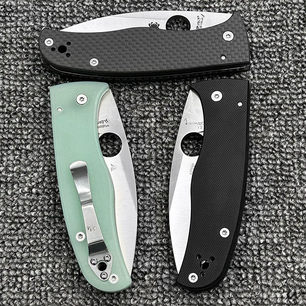 C263 bearing G10 carbon fiber handle folding knife high hardness outdoor camping wilderness survival tool