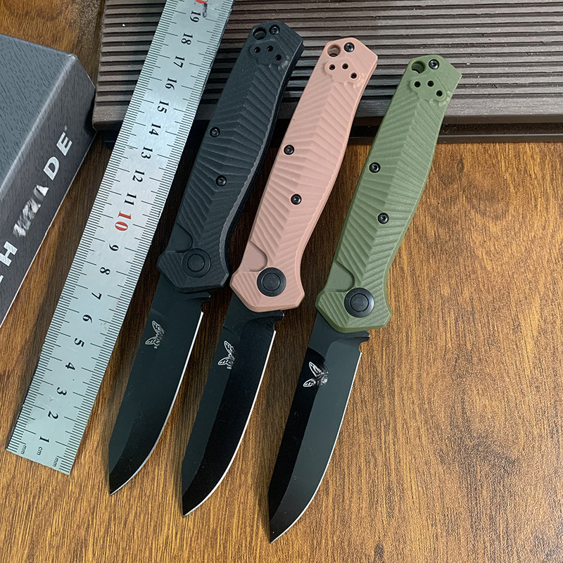 8551BK Durable Pocket Knife S30V Steel Blade Nylon Fiberglass Handle Outdoor Camping Survival Portable Folding Knife Men's Gift