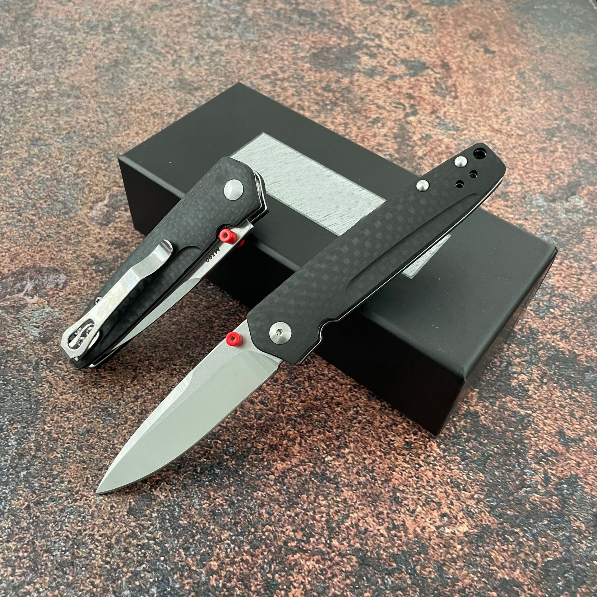 BM KNIVES 485 Valet Carbon Fiber Folding Knife Outdoor Camping Hunting Pocket EDC Tool KNIVES