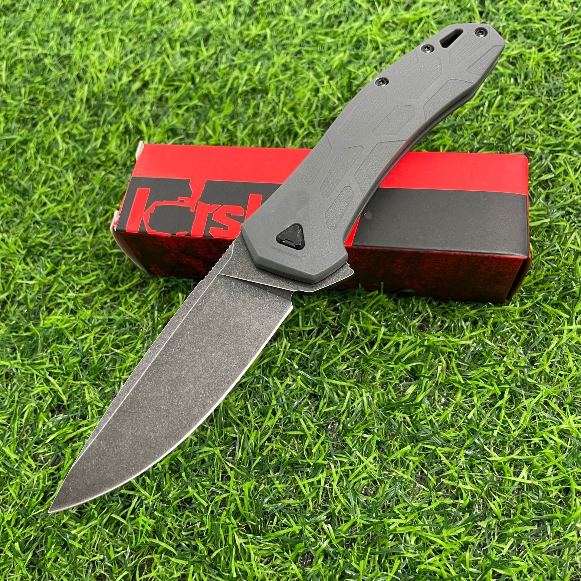 2042 Folding Pocket Knife D2 Blade Nylon Fiberglass Handle Multifunction Fruit Outdoor Camping Knife EDC Defensive Tools