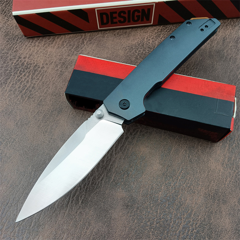 KS 2038 Aluminum Folding Knife with D2 Steel Blade A Lightweight and Durable Fishing Knife for Outdoor Emergencies