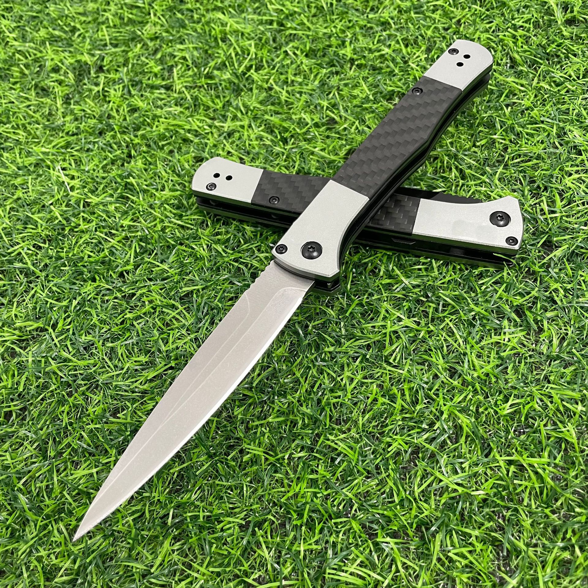BM 4170 Foldable Knife CPM-S90V Blade T6061 Aluminum Handle Outdoor Hiking Portable Fruit Knife Multi-functional Fishing Knife
