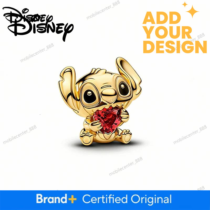 Designer Disney Jewelry 925 Silver Disney Pendant Mickey Winnie Cute Series Charms Beads Fit Bracelet Necklace Women DIY Festival Luxury Jewelry Gifts - view 5