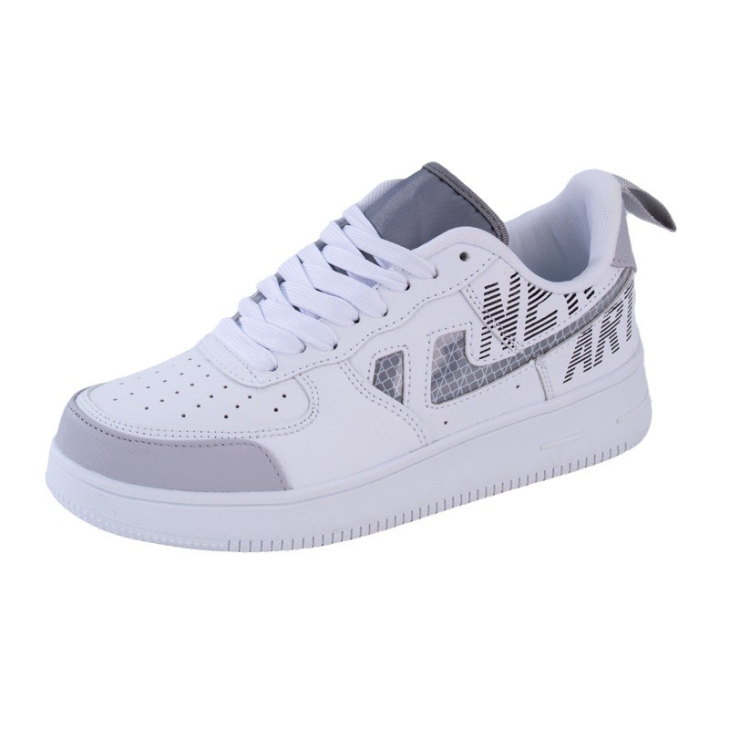 Free shipping designer shoes Men comfortable and trendy soft soled sports and leisure shoes men thick soled height Unique white