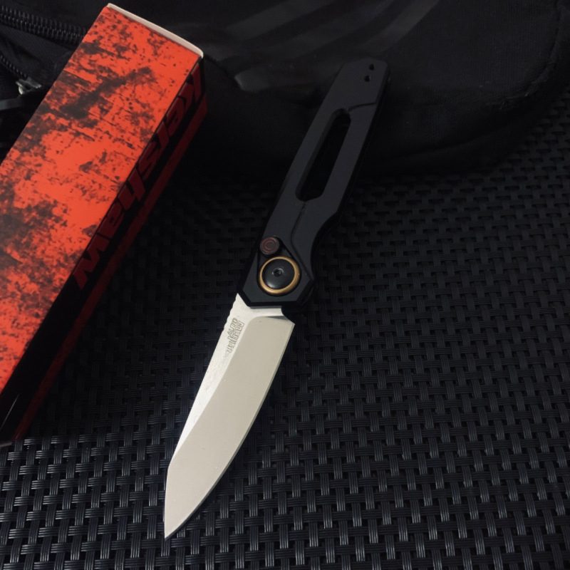 KS 7550 Folding Knife CPM-154 Blade T6 Aviation Aluminum Handle Outdoor Camping Hunting Pocket EDC Knife