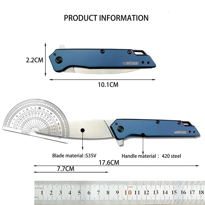 1365 high quality Convenient Outdoor Survival Cutting 420 Steel Handle Rescue Camping Hunting Fruit EDC Folding Knife
