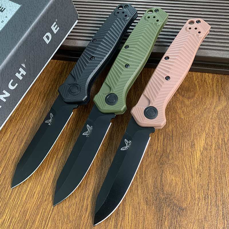 8551BK Durable Pocket Knife S30V Steel Blade Nylon Fiberglass Handle Outdoor Camping Survival Portable Folding Knife Men's Gift
