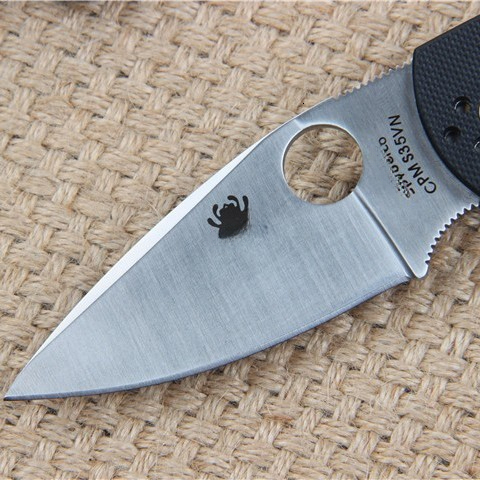 C41 Handle Outdoor Folding CPM S35VN Sanding Wilderness Survival High Hardness Sharp Portable EDC Knife