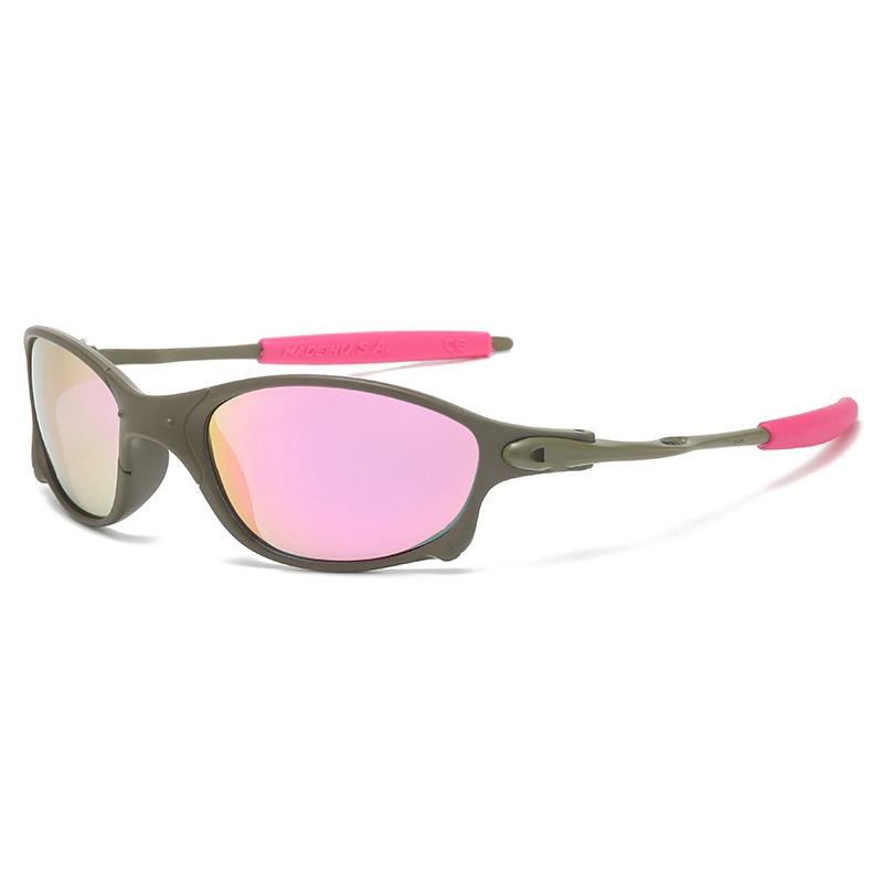 Polarized sunglasses for men and women, trendy outdoor sports, cycling, driving, sunglasses, hiking, Metal Shades With UV Protection, running, Travel