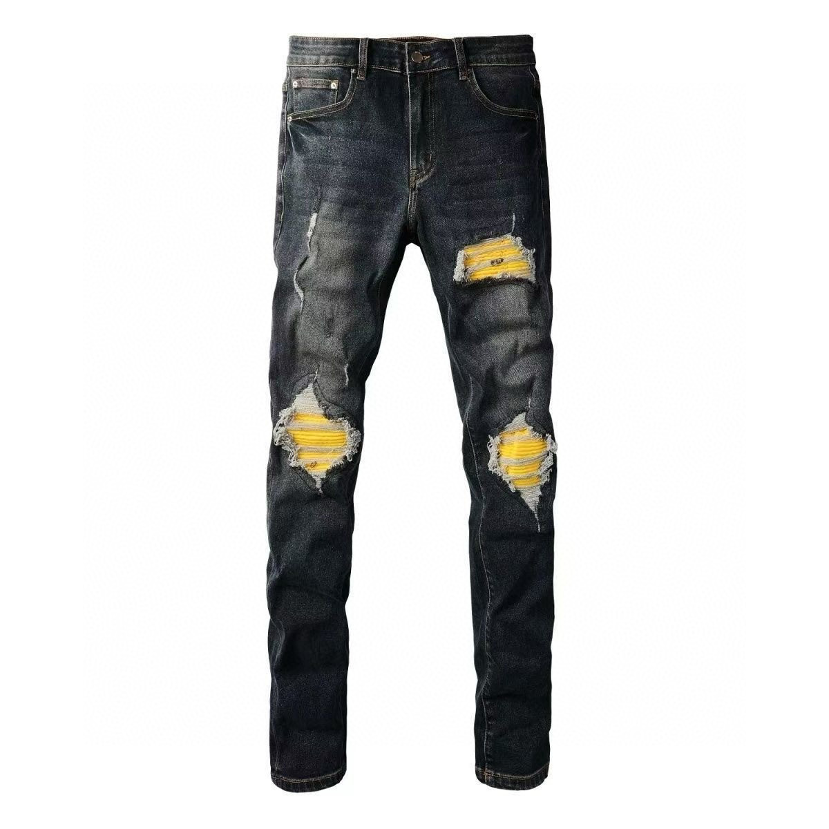 2026 luxuam Man Jeans Designer Jeans Skinny Jeans Ripped Biker Slim Straight Pants Designer Jeans Fashion Jean SIze 30-36
