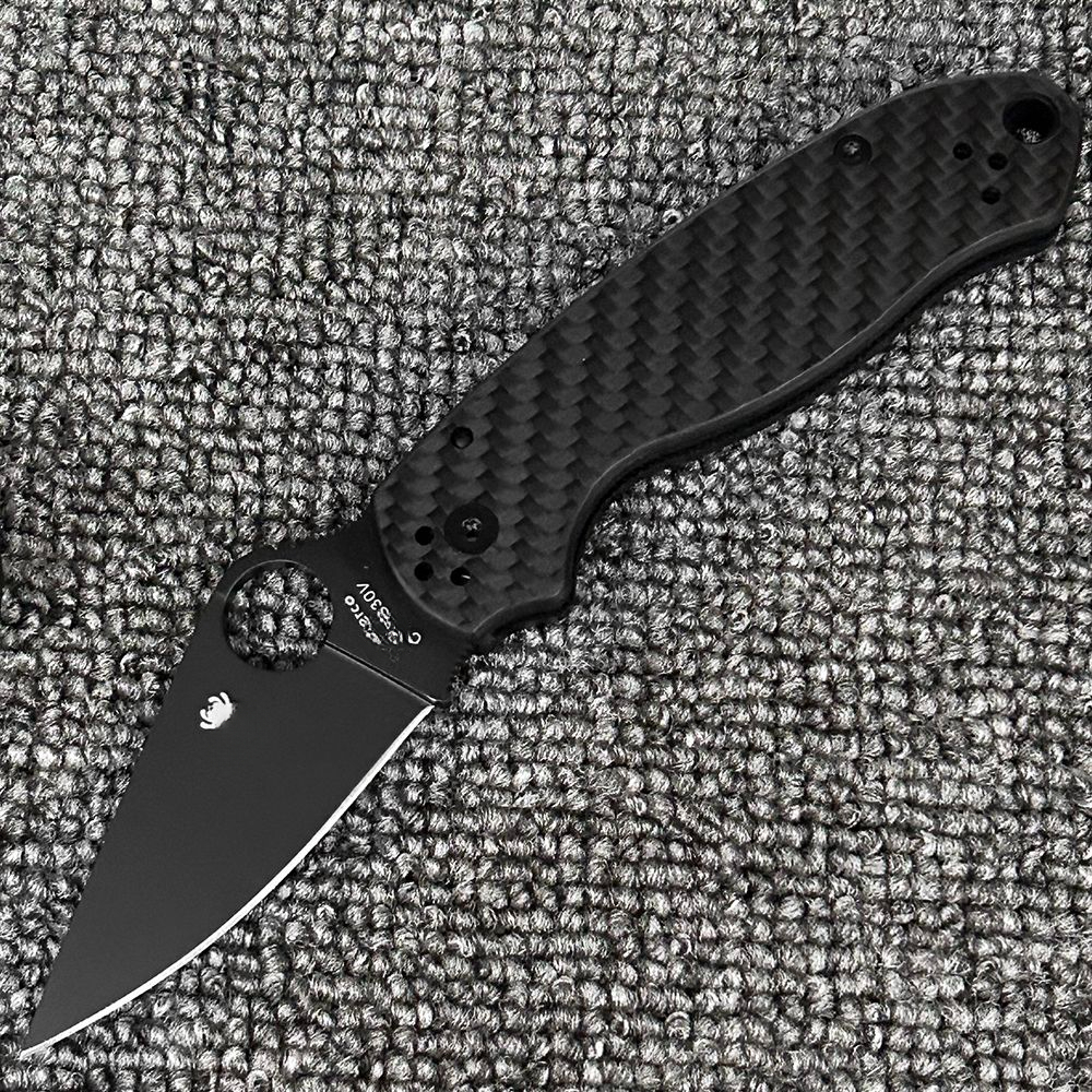 C223 Carbon Fiber Bearing Folding Outdoor Camping Hunting Tactical Self-Defense Pocket Tool Knife