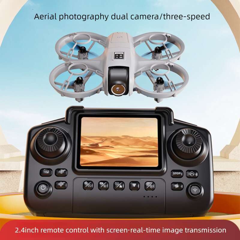 YL3 Mini Crossing Drone, Full Surround Anti-collision, Ultra HD Dual Lens, Optical Flow Positioning, Altitude Hold Portable RC Quadcopter CKS