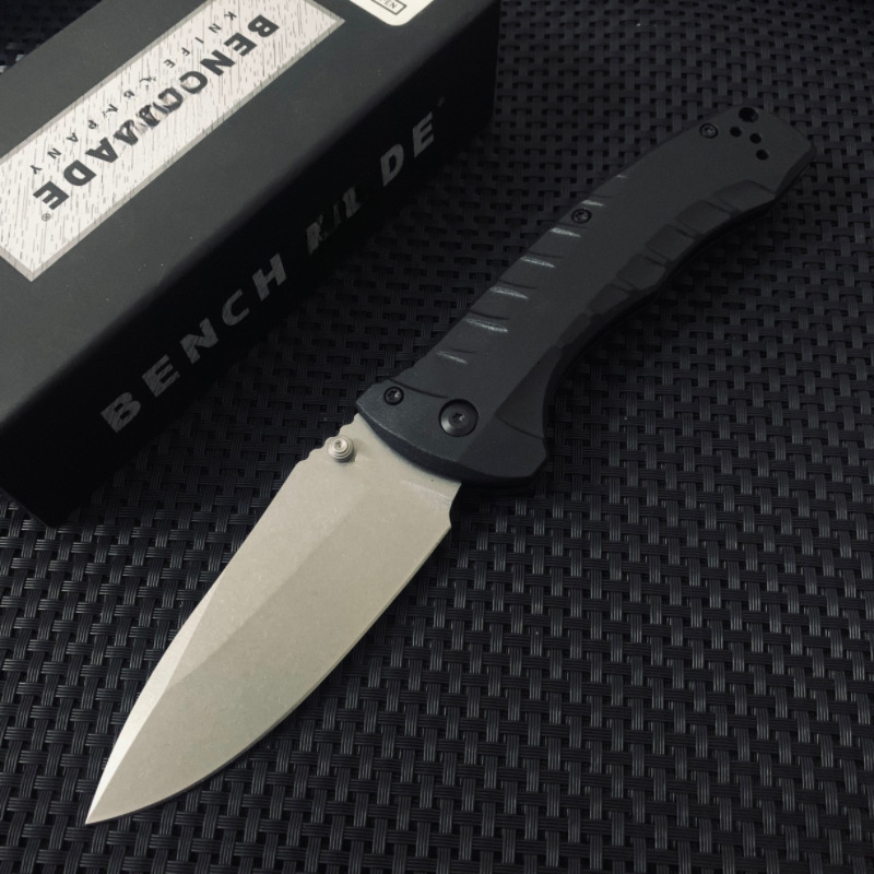 BM 980 Folding Pocket Hunting Knife Wilderness Camping Self Defense Flipper Knife Multifunction Combat EDC Tool