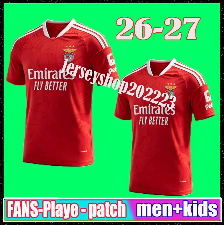 2026 2027 BeNfIcAS TRUBIN 4th soccer Jerseys SCHJELDERUP PAVLIDIS LUKEBAKIO IVANOVIC PRESTIANNI AURSNES BARRENECHEA DEDIC men kids football shirt