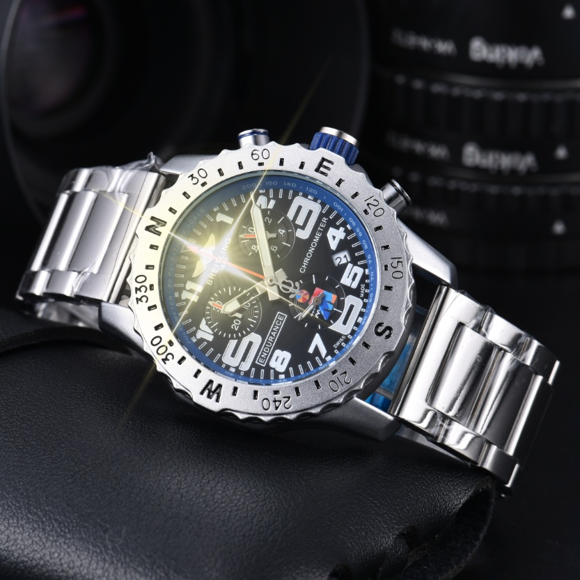 2026 TOP Design Mens women Breitlinity Watches automatic quartz Movement Male Clock Luxury Business Designer for Men Watch luxe Quartz battery Wristwatches 685