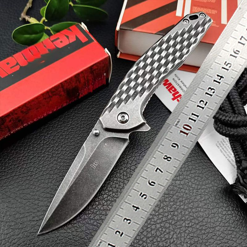 1353 Multi-functional Folding Knife with 8Cr13Mov Blade 420 Steel Handle Sharp for Cutting in Outdoor Jungle Exploration Fishing