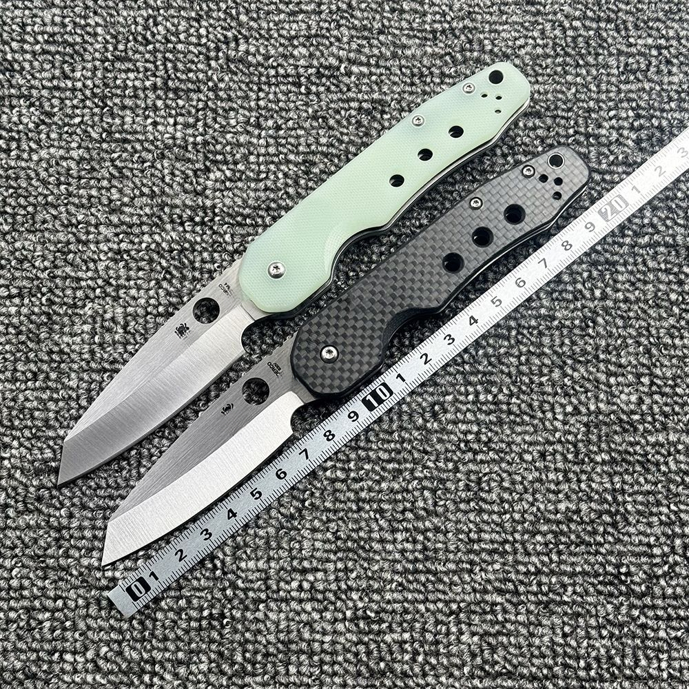 C240- Multi-functional folding knife with 8Cr13Mov stainless steel blade and anti-slip G10 handle hunting sharp fruit knife