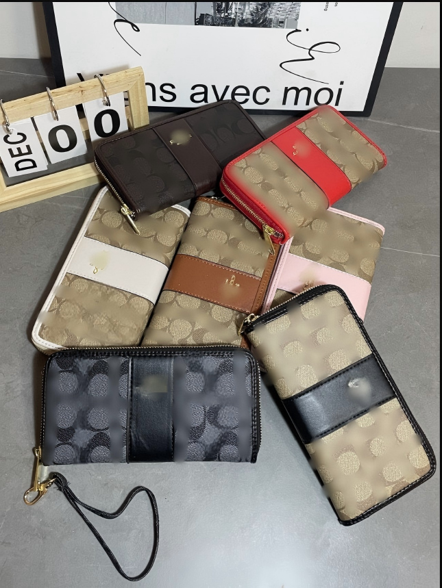 Top quality Designers Luxury Genuine Leather Wallets cardholder France Paris plaid style luxurys mens wallet designers women wallet Purse Crossbody Bag dvcd
