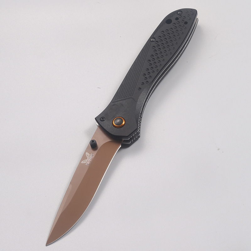 BM 710FE D2 Blade Aluminum Handles Pocket Folding Knife EDC Outdoor Camping Tool Self Defense Hunting Tactical Knife