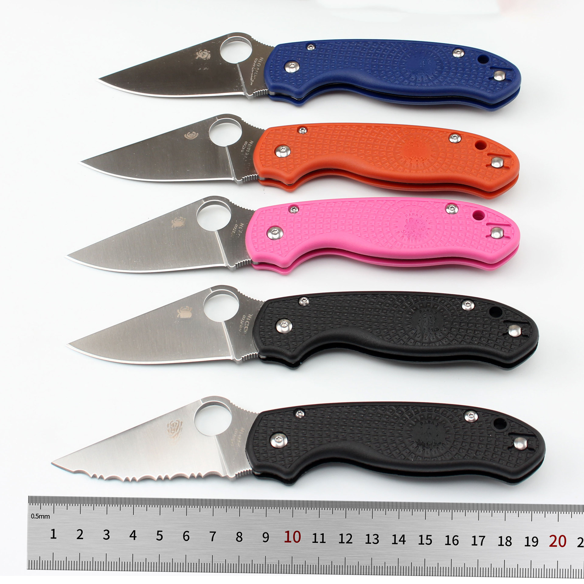 C223 Outdoor Self-Defense Portable Nylon Handle Multi-Functional Folding Knife