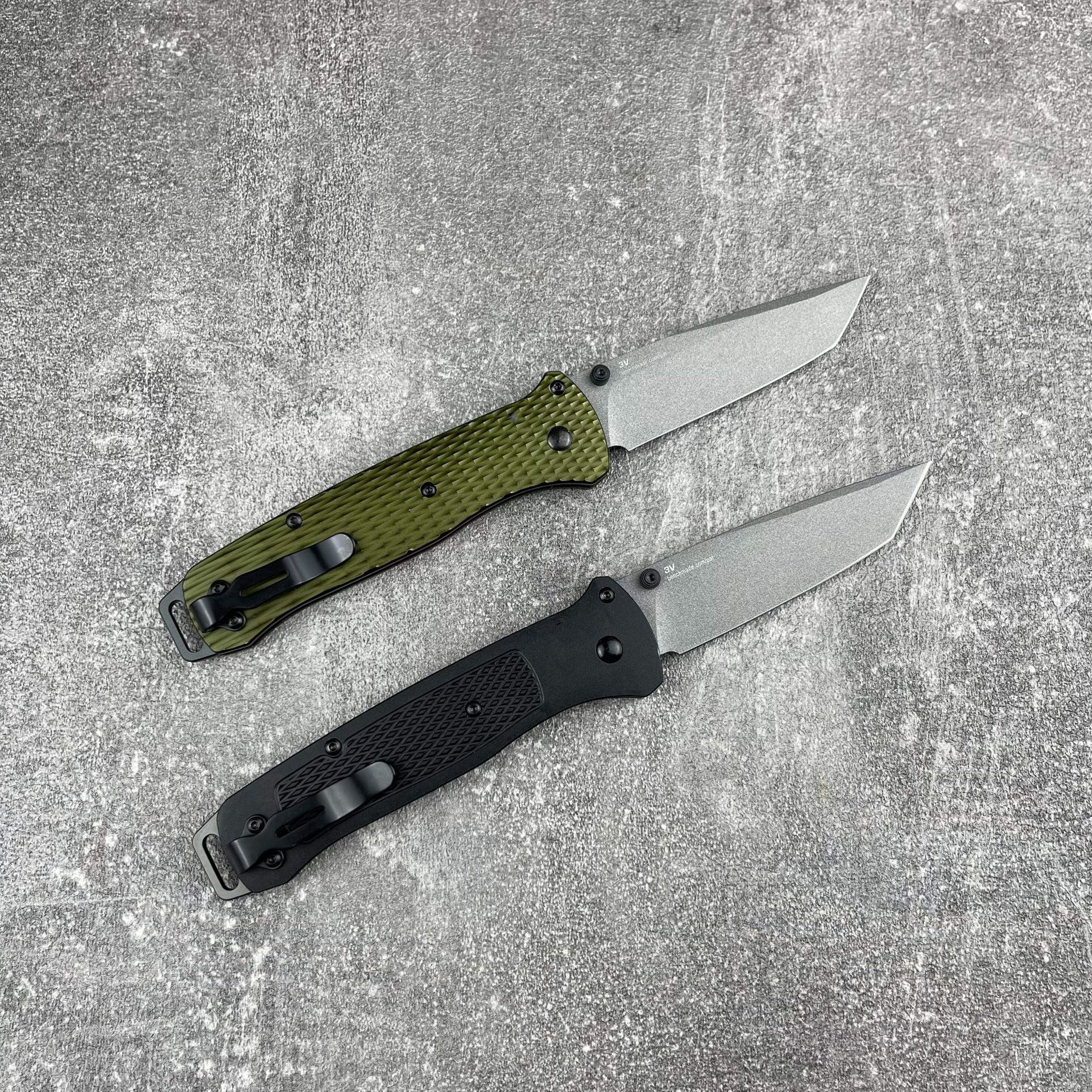 BM 537 Knife Self Defense Pocket Knives Outdoor EDC Survival Flipper Folding Knife Camping Hunting Tool Nylon Handle