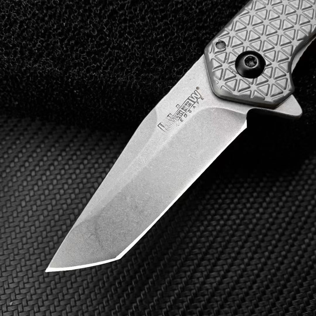1324 High Hardness 440C Steel Mountain Adventure Camping Essential Outdoor Portable Folding Knife EDC Jungle Exploration Rescue Tools
