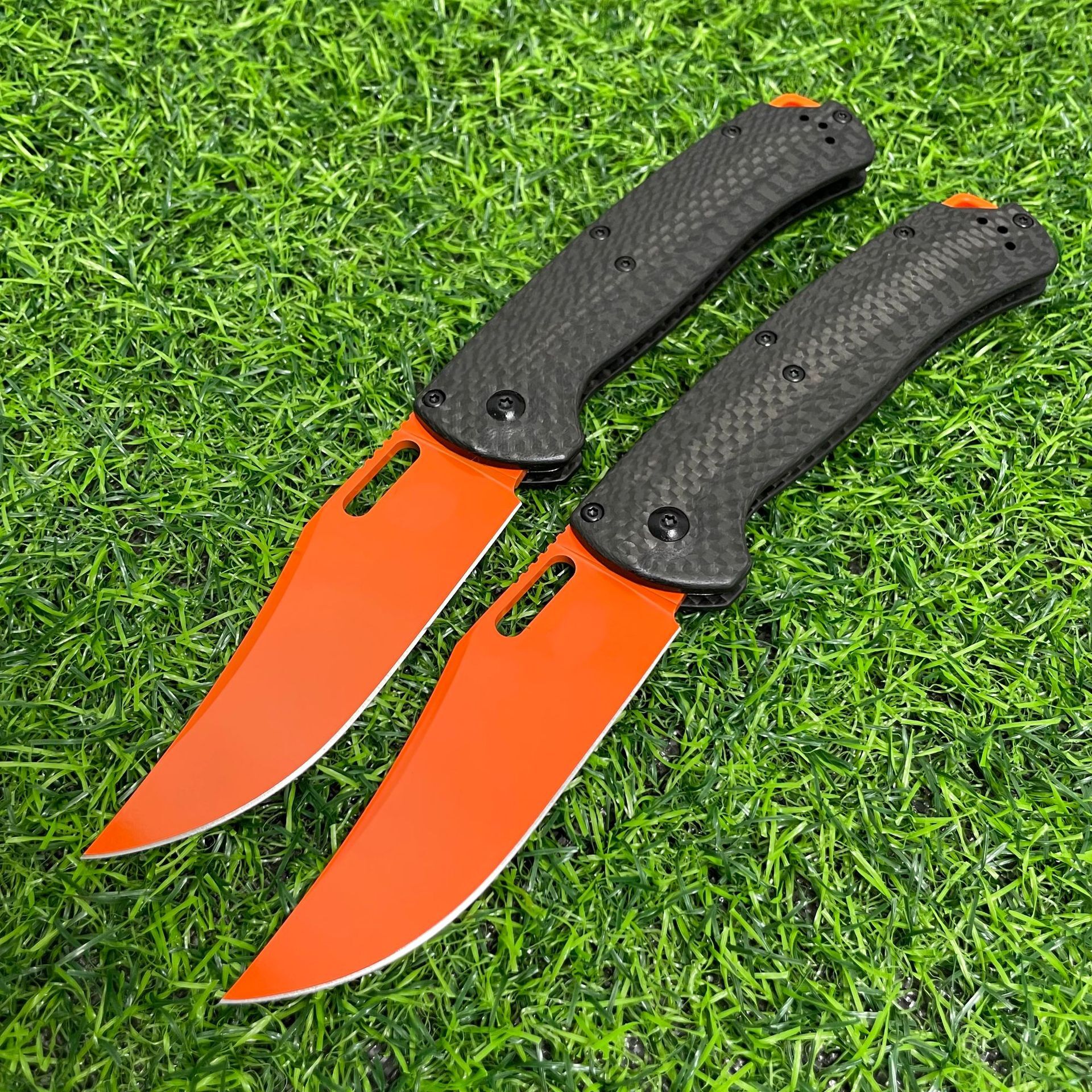 BM 15535 Knife Carbon Fiber Handle Hunting Folding Knife BENCH CPM154 Blade EDC Self Defense Pocket Multiool Knives Gitf for Men