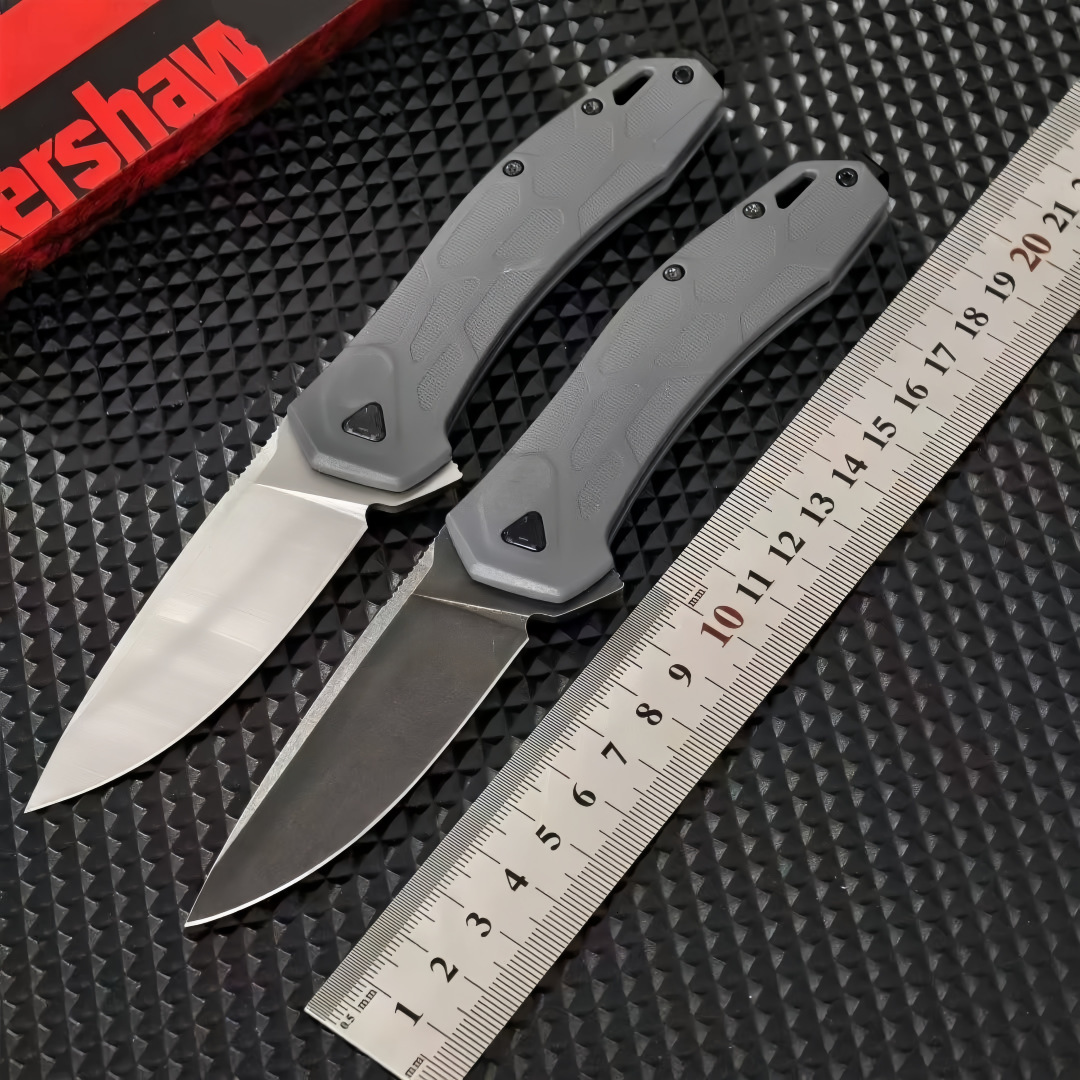 2042 Folding Pocket Knife D2 Blade Nylon Fiberglass Handle Multifunction Fruit Outdoor Camping Knife EDC Defensive Tools