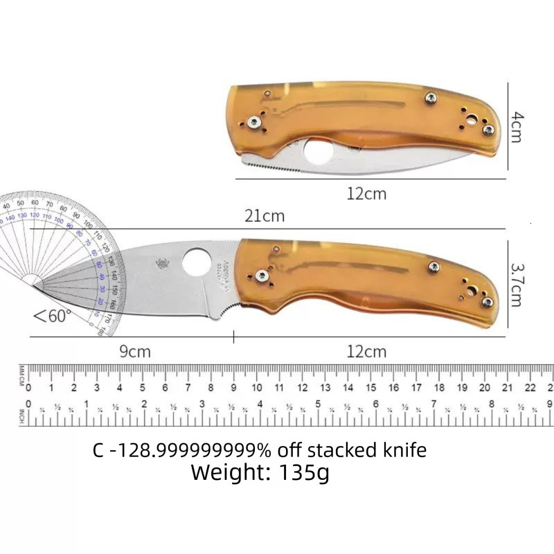C229 Multi Purpose Pocket Knife Survival Multi Functional Outdoor Tool Field Hunting Folding Knife